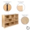 Flash Furniture Wooden 8 Section School Classroom Storage Cabinet MK-STRG002-GG - alternate 6